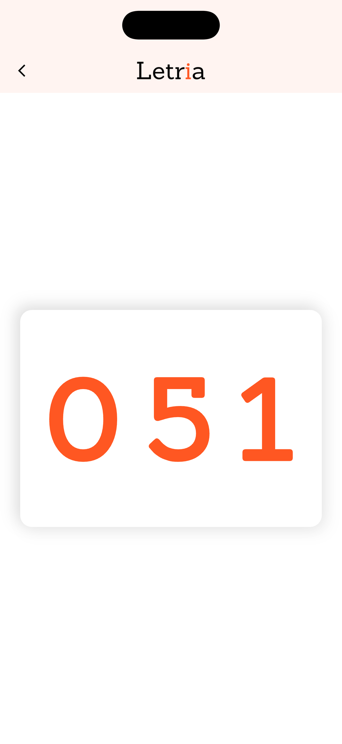 Pantalla de puntuación